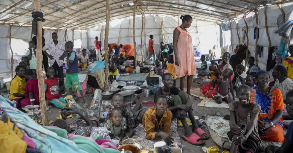 Migration tracking group says 76 million people were displaced within their countries in 2023