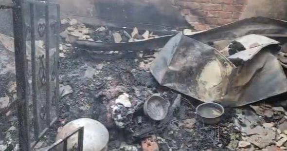 Ten houses gutted in Gazipur fire