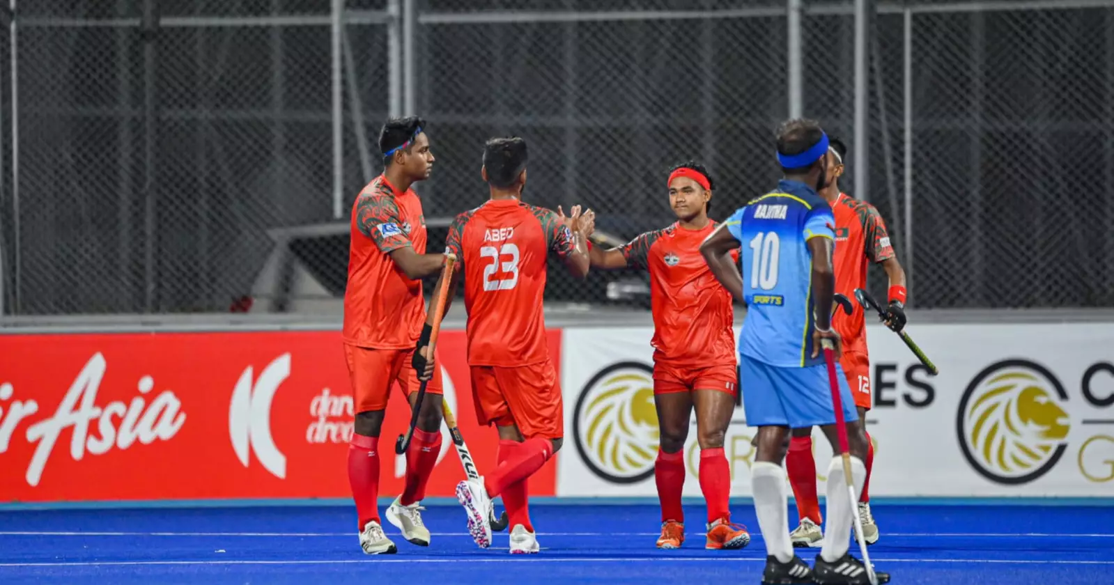 AHF Cup Hockey: Bangladesh reach semifinal as group champion beating Sri Lanka by 5-0