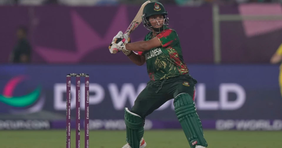 Sobhana Mostary jumps 16 spots in ICC rankings after World Cup qualifier heroics