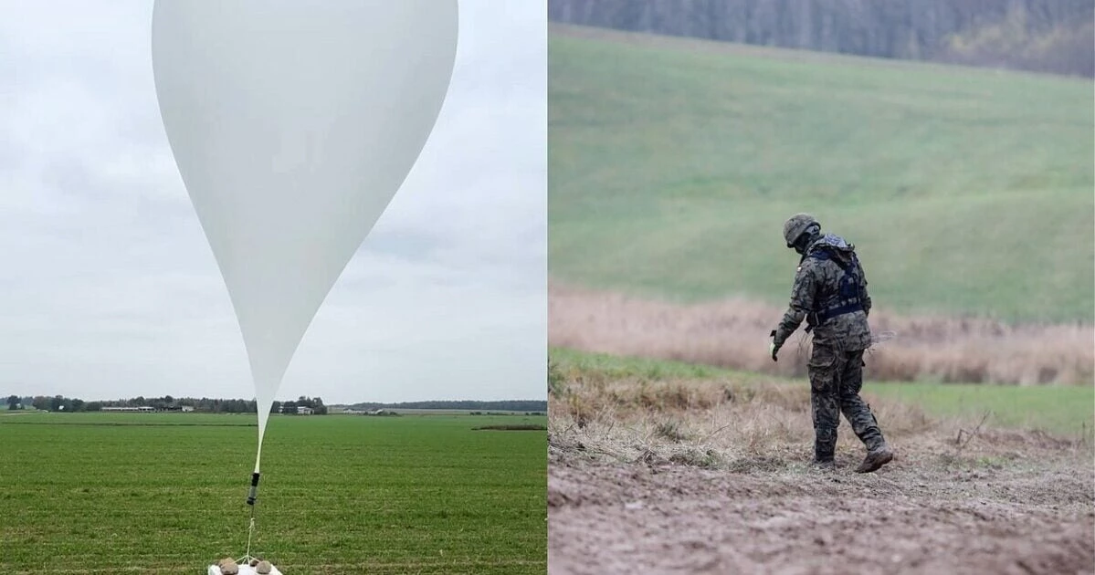 Smuggling balloons force temporary shutdown of airport in Lithuania