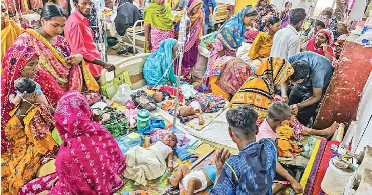 86 beds, around 300 patients: Rangpur hospital's children wards in crisis
