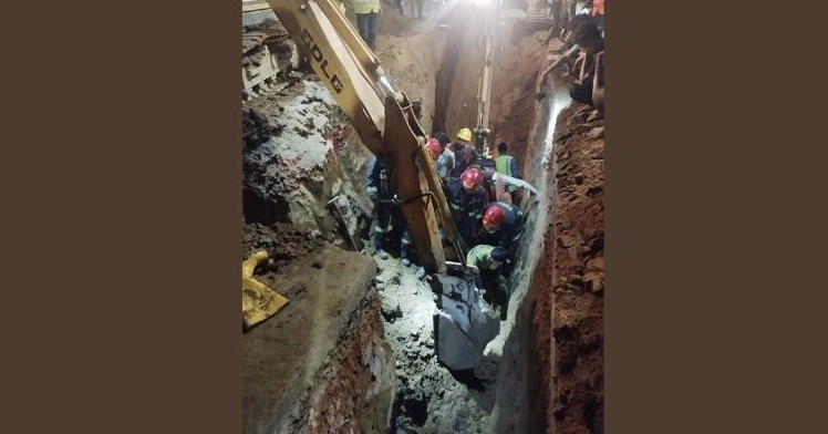 Soil collapse during WASA digging kills 2 workers in Ctg