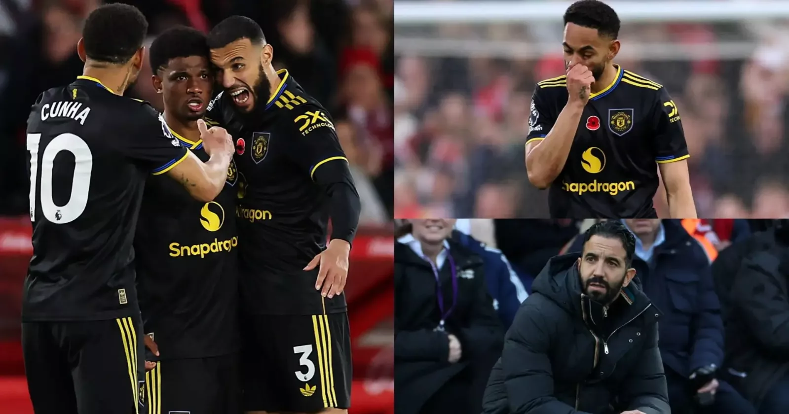 Manchester United’s winning run halted at Nottingham