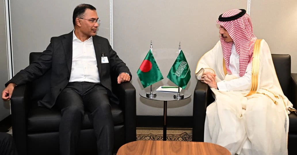 Tarique, Saudi FM discuss deepening bilateral ties, expanding investment