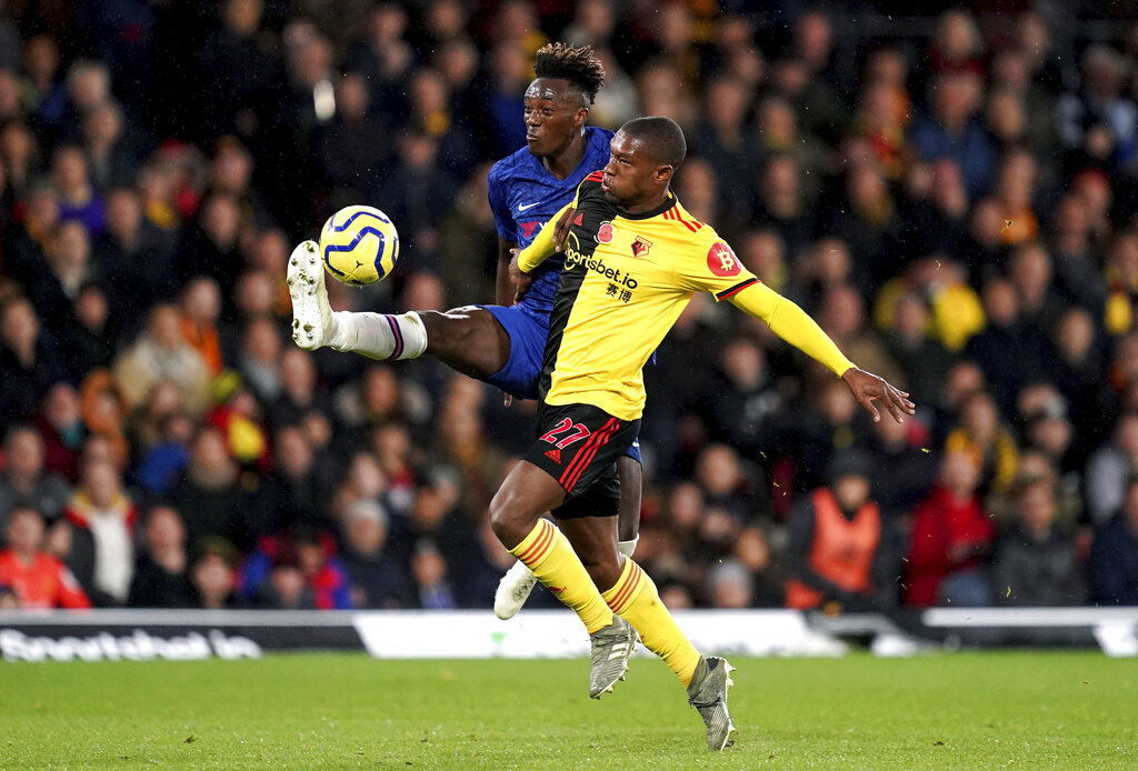 Pulisic scores again as Chelsea beats winless Watford