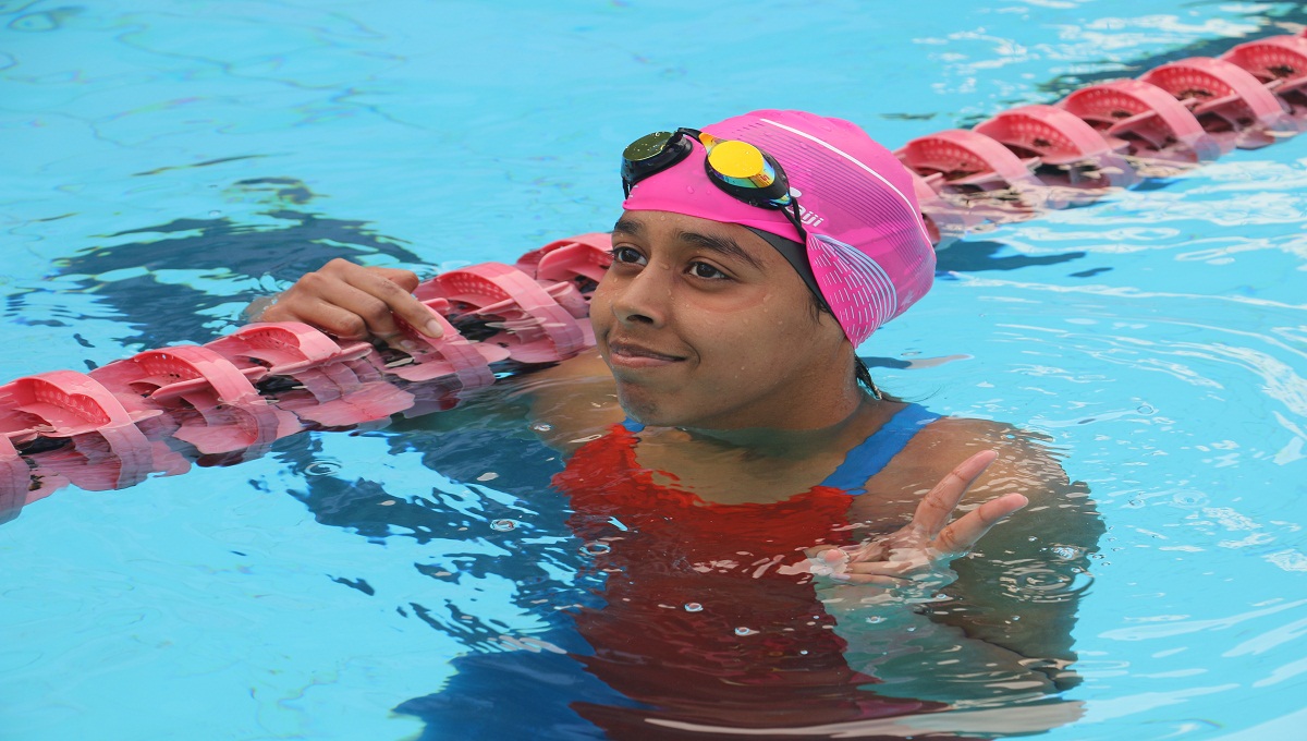 Five national swimming records created on opening day