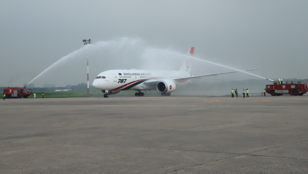 Biman welcomes third Dreamliner 787-8