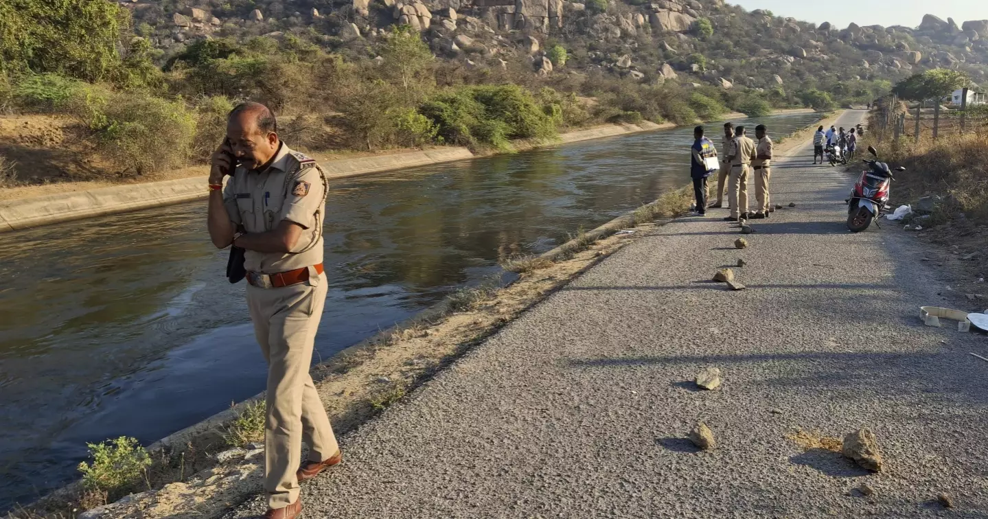 An Israeli woman and her Indian host were gang raped in southern India, police say