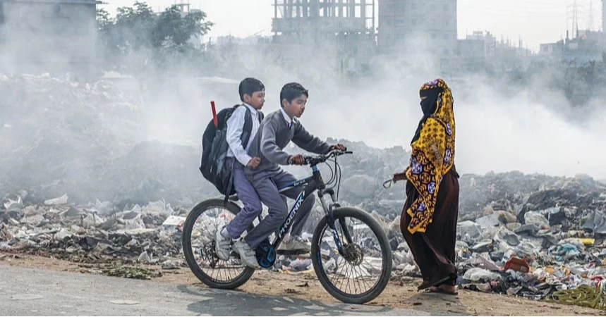 Dhaka’s air quality ranks world’s 2nd worst on Thursday
