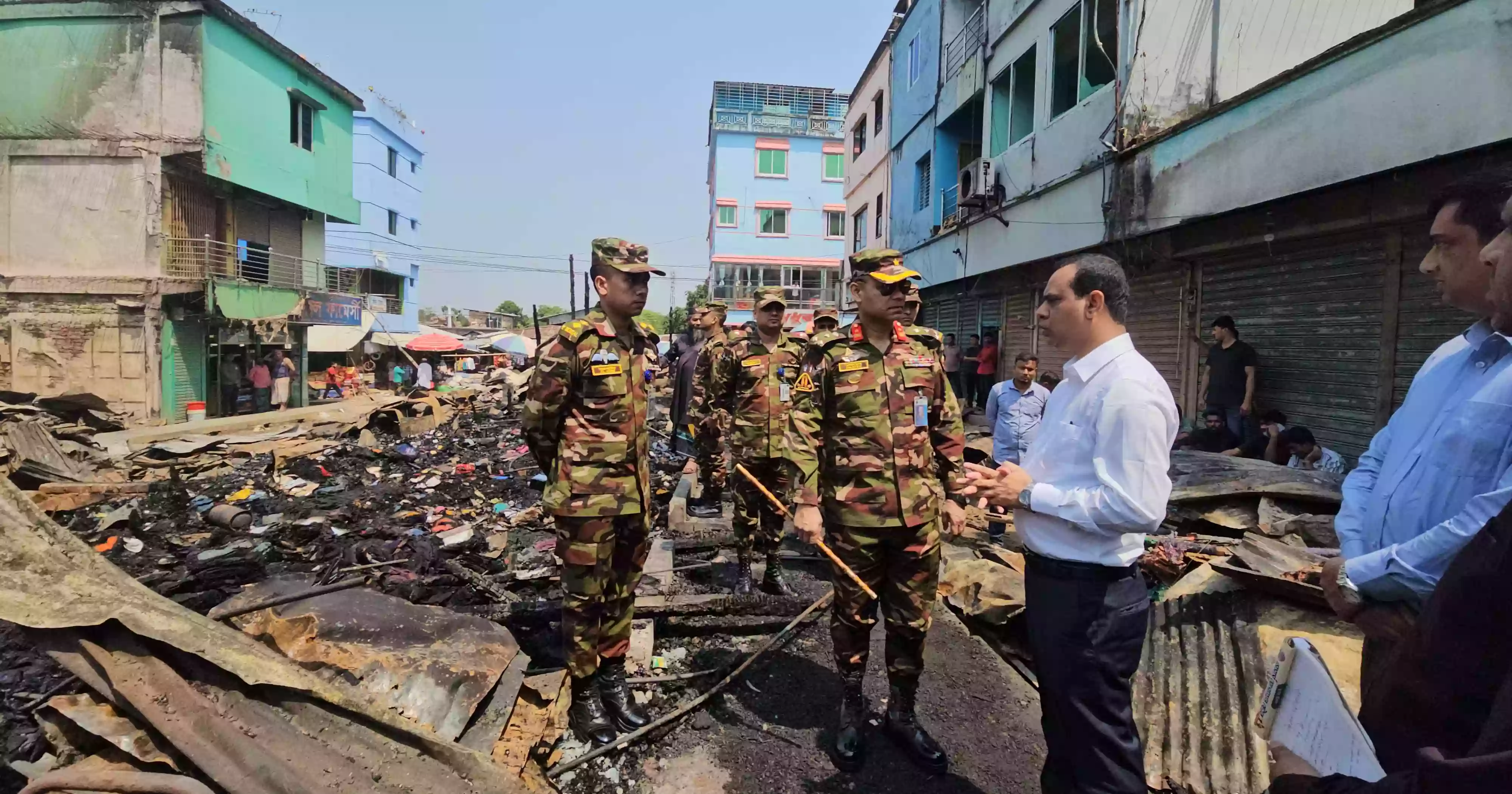 35 shops gutted in Khagrachhari fire
