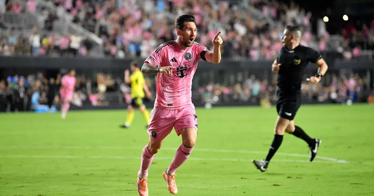 Messi stars as Inter Miami thrashes Nashville 4-0