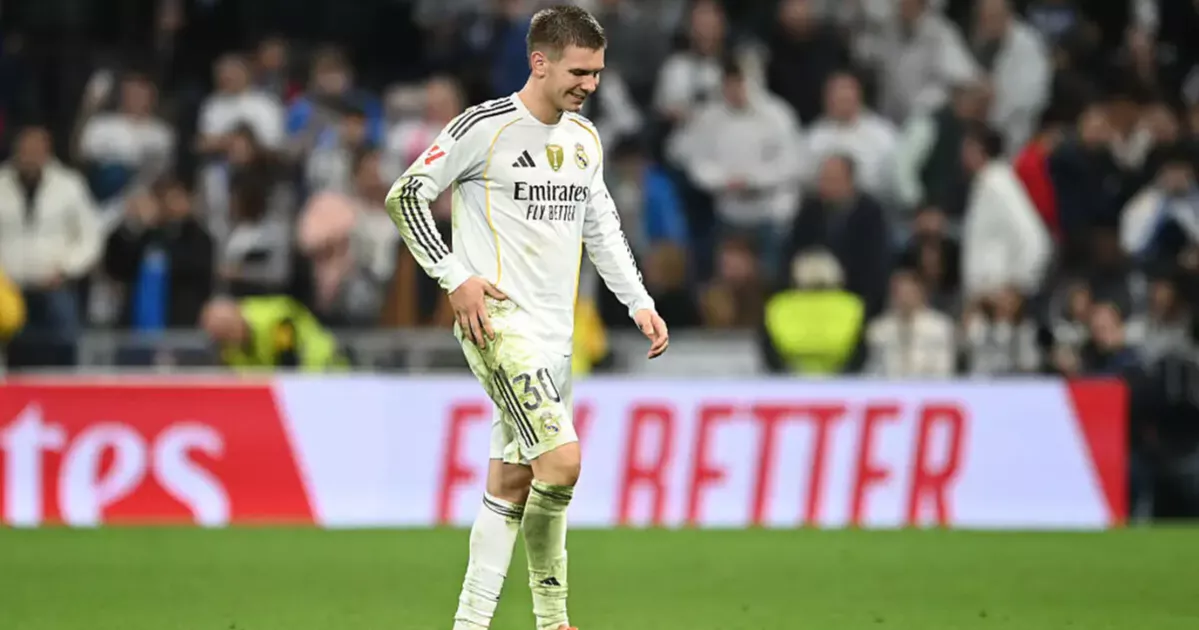 Real Madrid’s Mastantuono to miss Liverpool clash due to injury