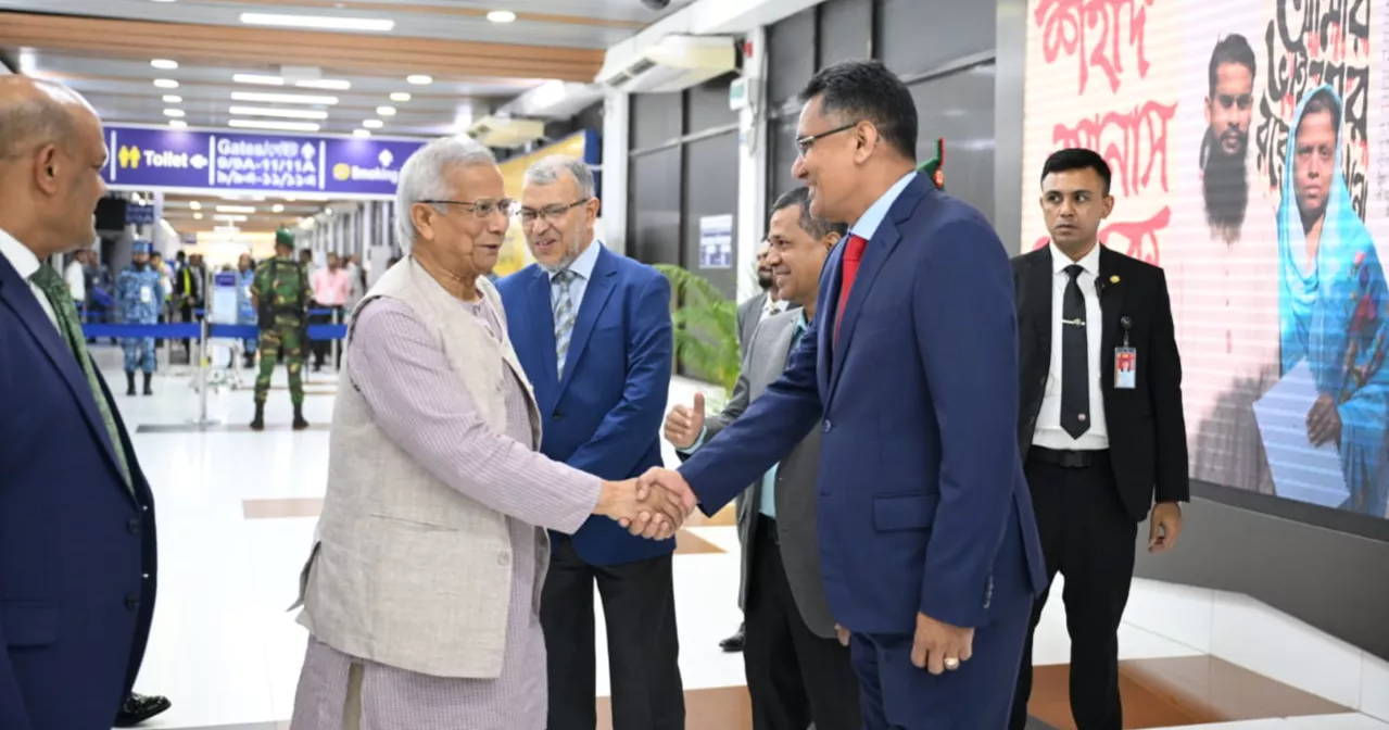 Prof Yunus returns home ending Japan tour