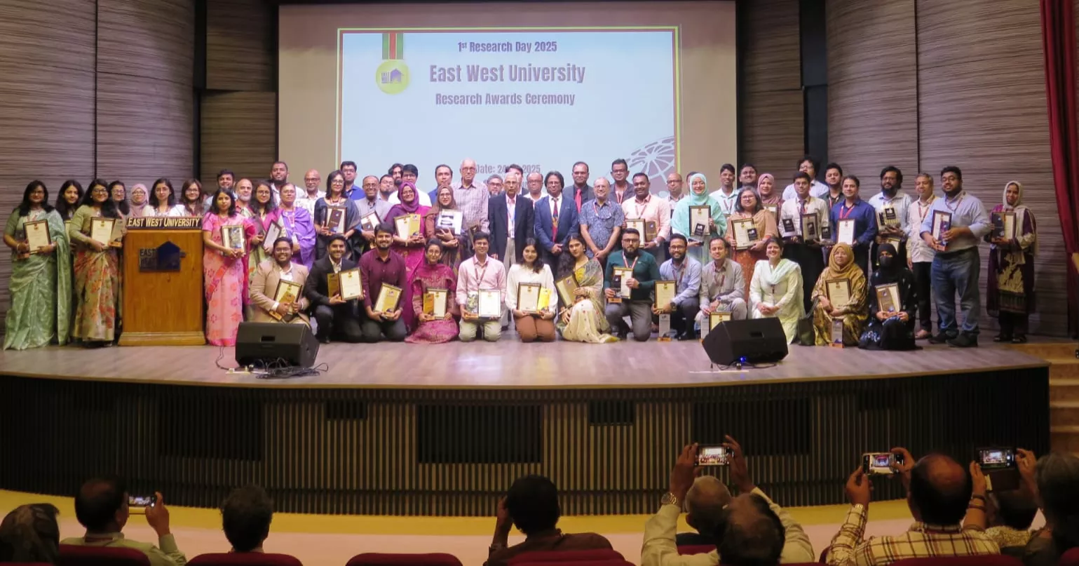 East West University celebrates maiden Research Day