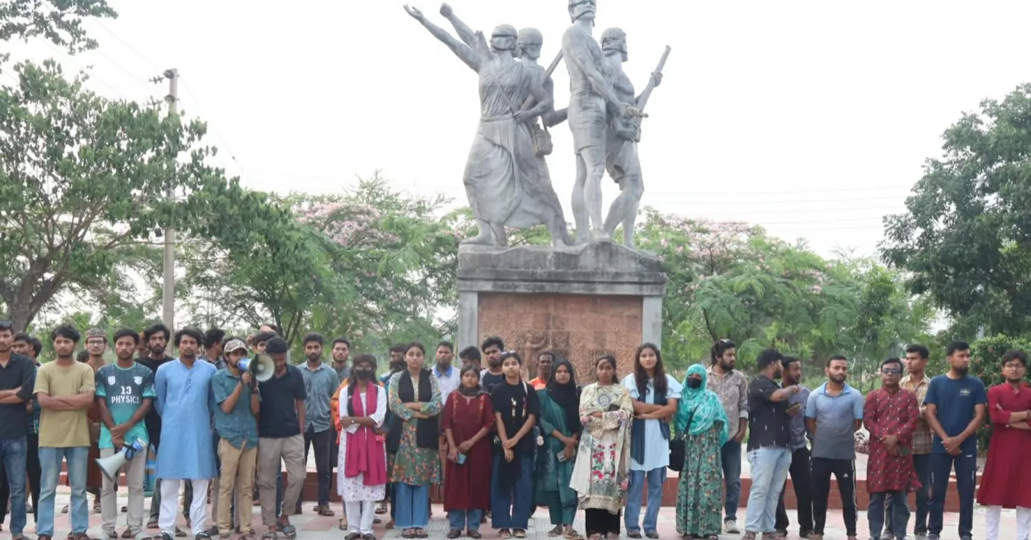 KU students protest culture of impunity over rape, murder