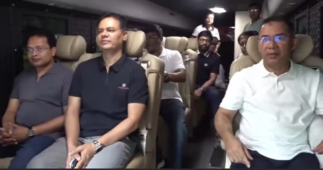 PM Tarique leaves Dhaka for Kishoreganj on daylong tour
