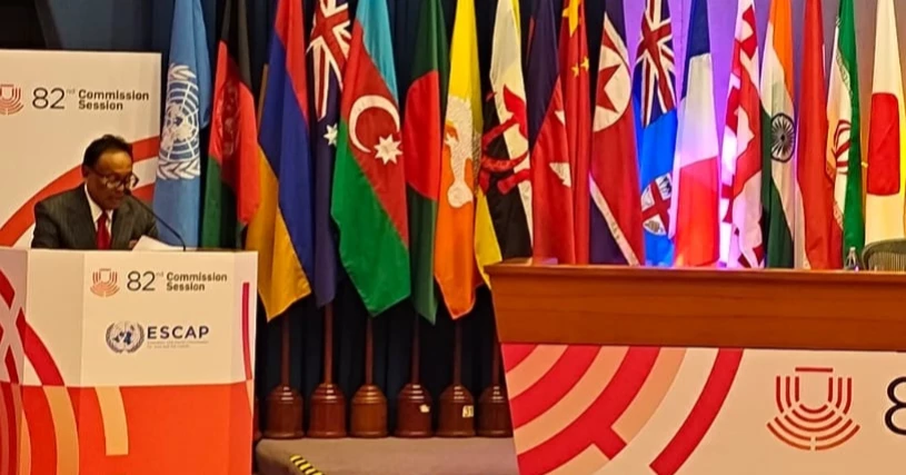 Bangladesh calls for stronger regional cooperation at UNESCAP session