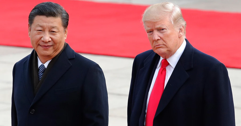 Xi begins Washington state visit with rare planeside welcome from Trump