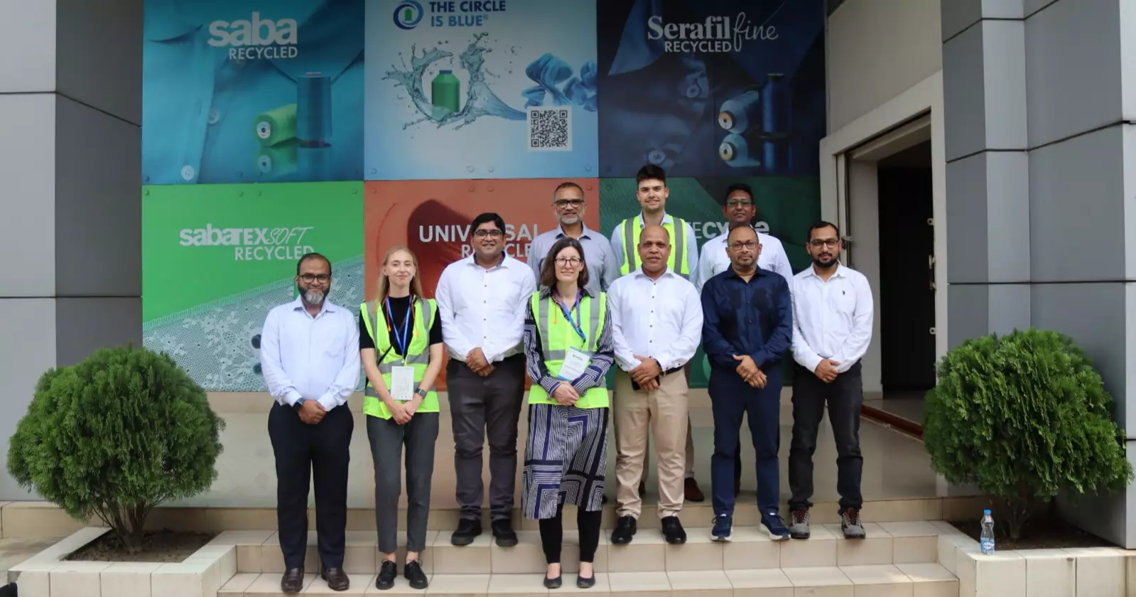 German diplomat visits AMANN Bangladesh manufacturing plant