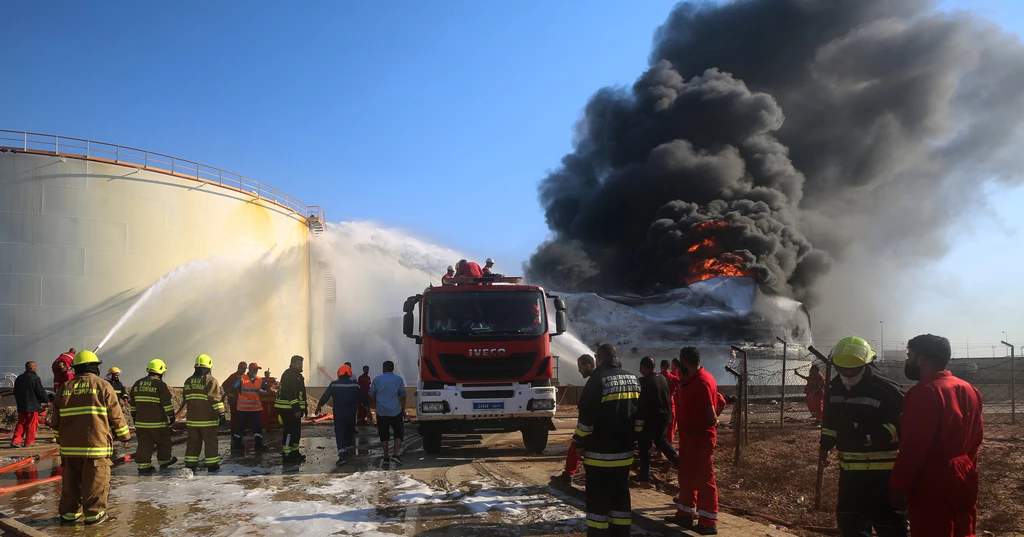 Drone strikes hit key oil facilities in western Libya as car bomb kills officer in east