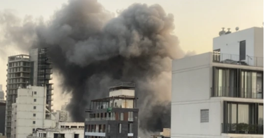 Israeli strikes hit near BBC team in central Beirut