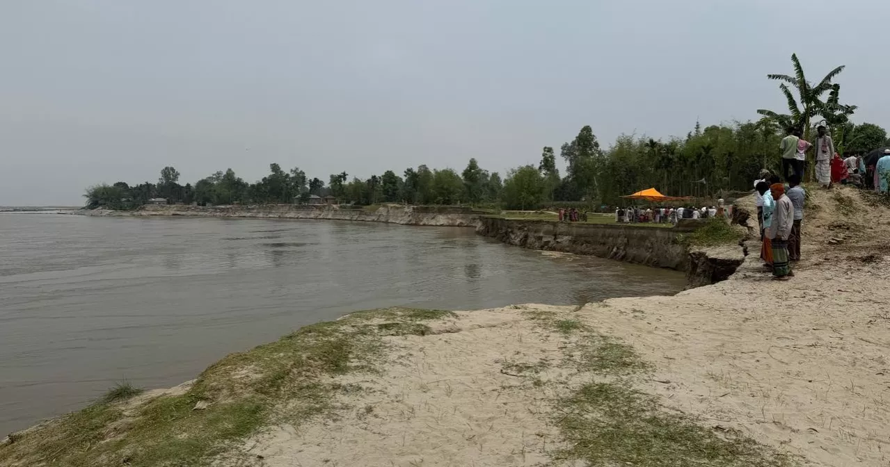 Flash floods, erosion by major rivers combine to unfold fresh humanitarian crisis in Kurigram