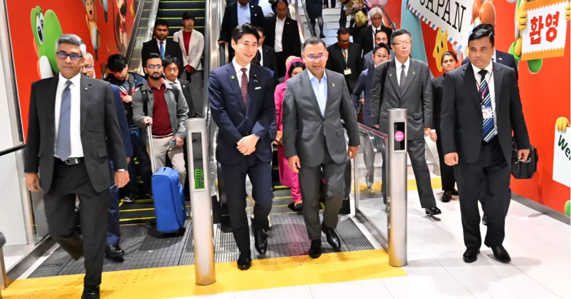 PM arrives in Tokyo on four-day state visit to Japan
