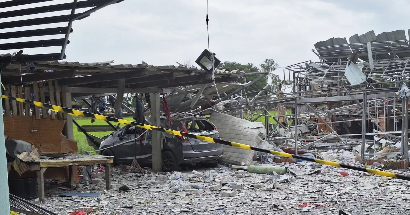 Fireworks workshop explodes in central Thailand, killing at least 9