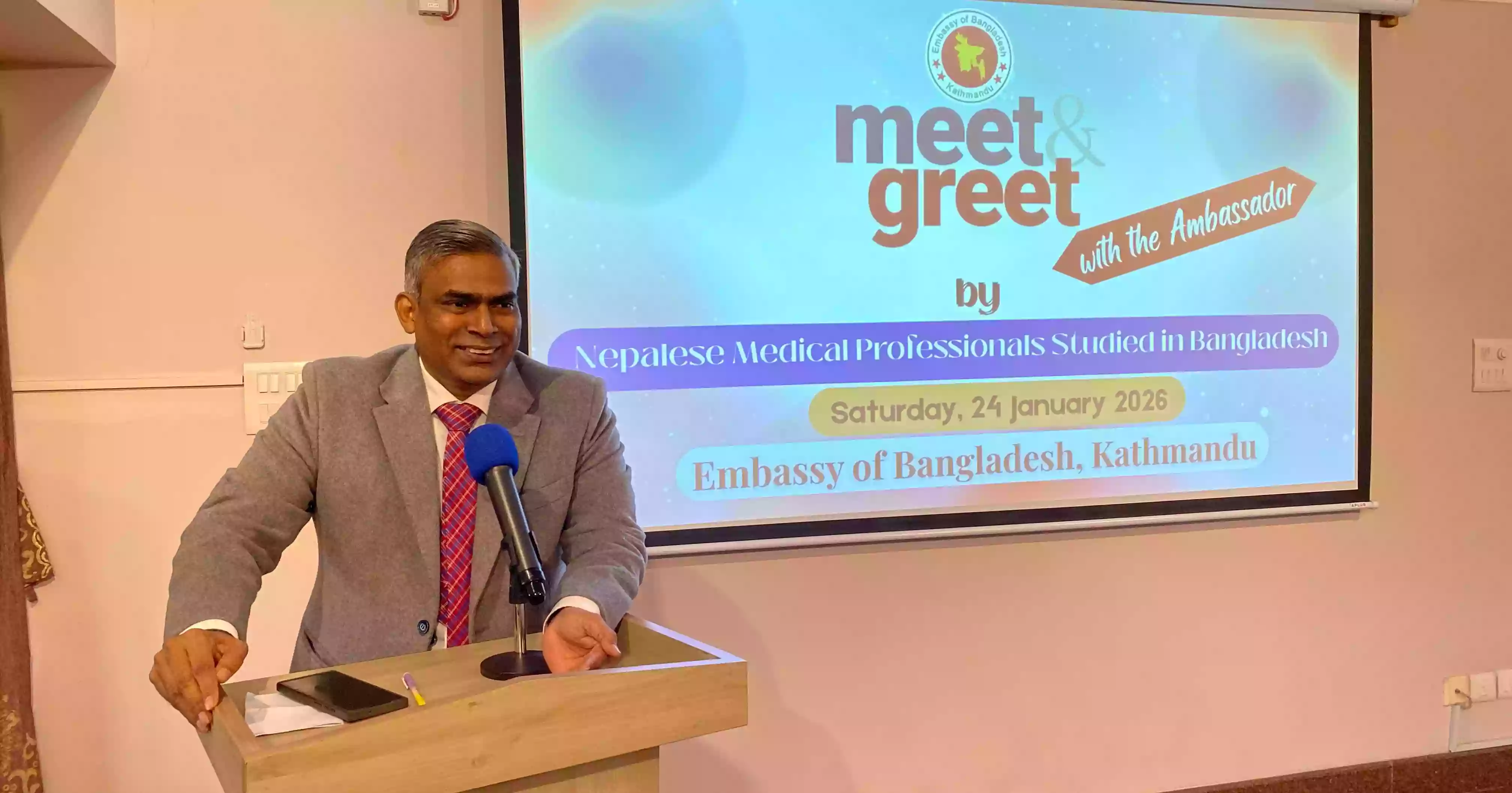 Kathmandu mission hosts Nepali doctors educated in Bangladesh