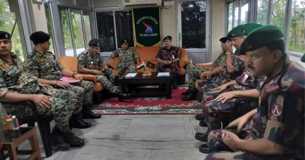 BGB-BSF sit for flag meeting after tension over fencing at Dahagram border