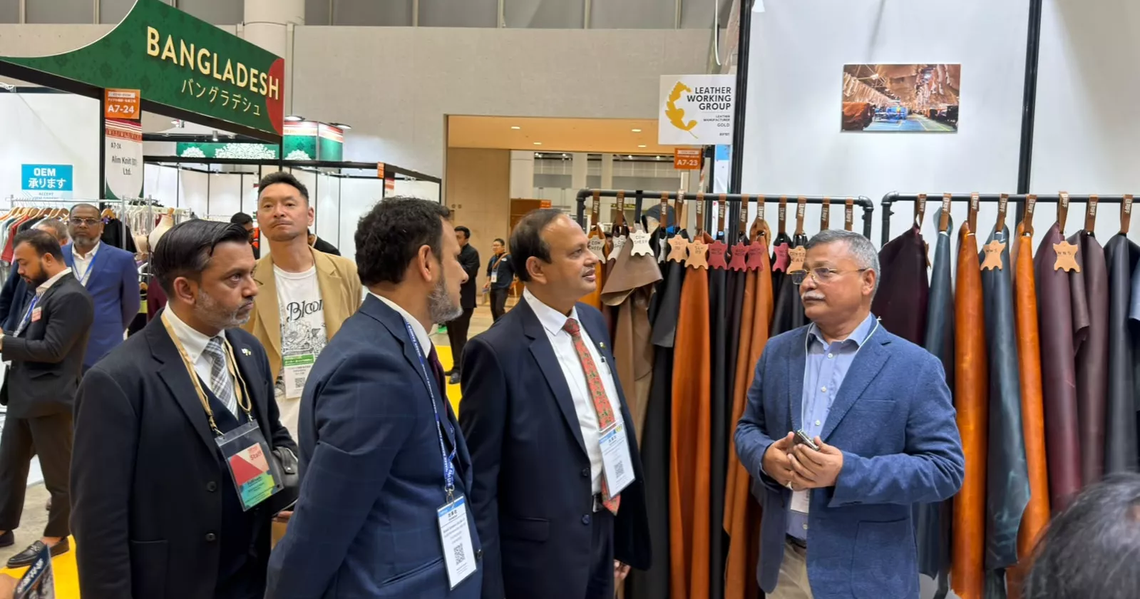 Bangladesh Pavilion inaugurated at 'Fashion World Tokyo 2026'