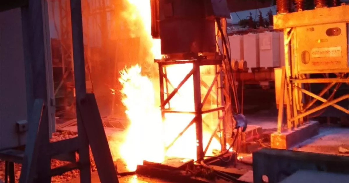 Power supply in Brahmanbaria disrupted as fire breaks out at power substation