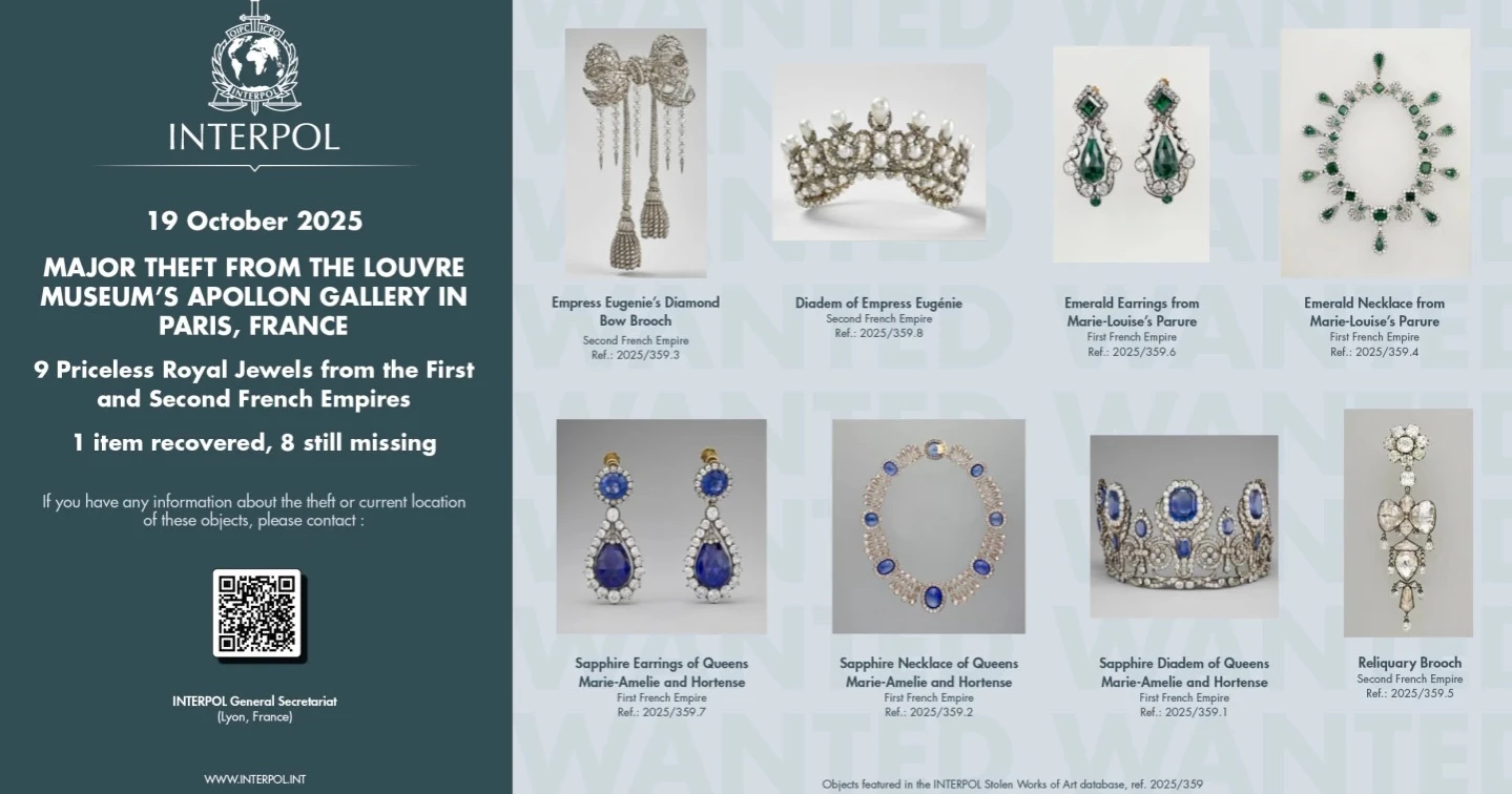 $100 million Louvre heist could turn France’s Crown Jewels into global icons