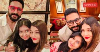 Abhishek and Aishwarya mark 18th anniversary, quash split rumours with family photo