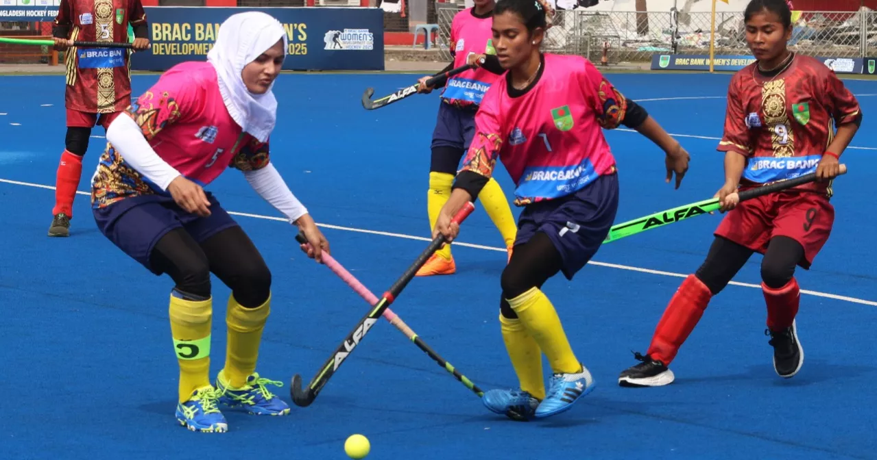 Women's Hockey: BKSP secure a dominant 18-0 victory over Rangpur DSA
