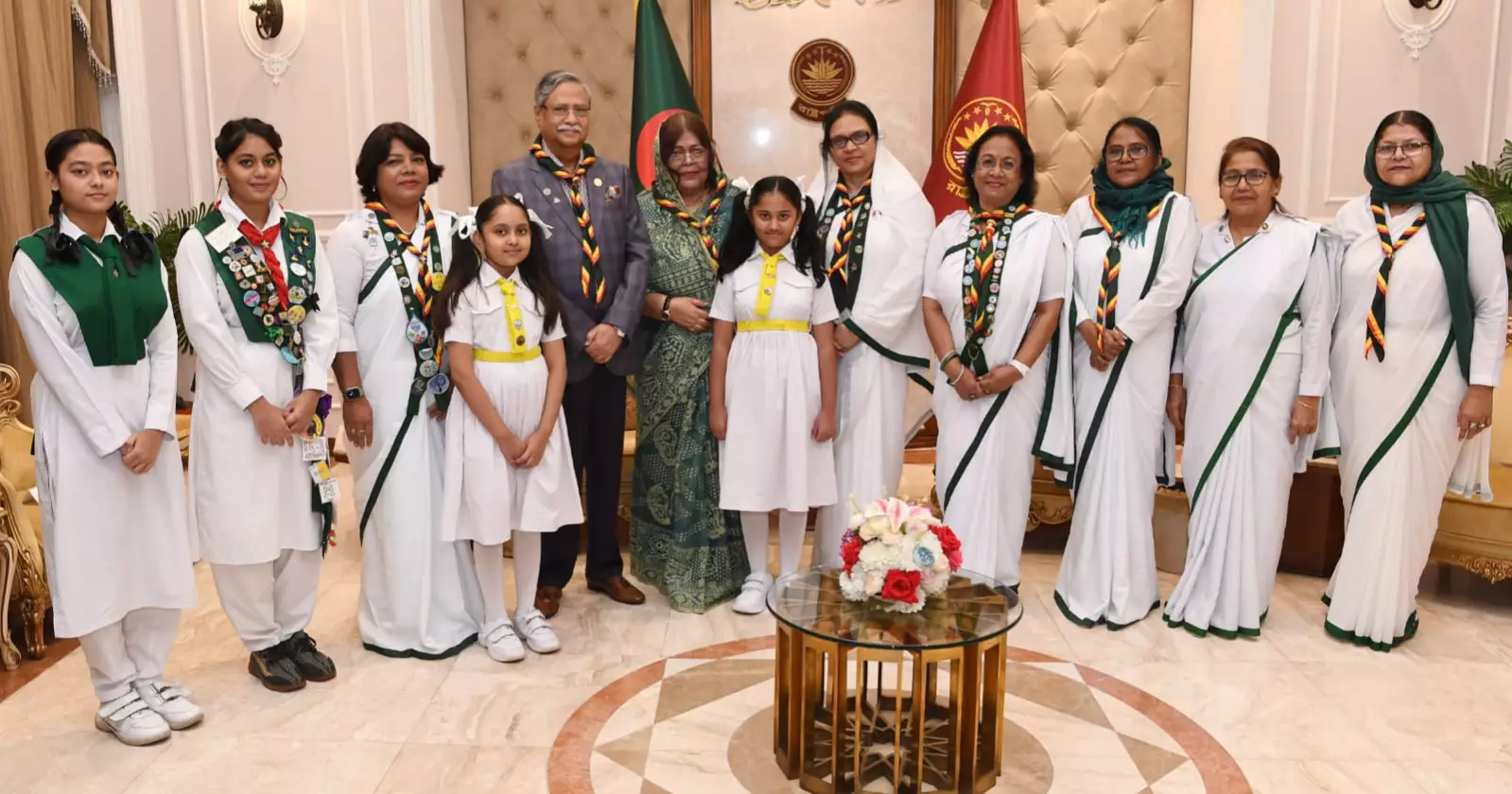 President asks Bangladesh Girl Guides Association to spread scouting activities at grassroots level
