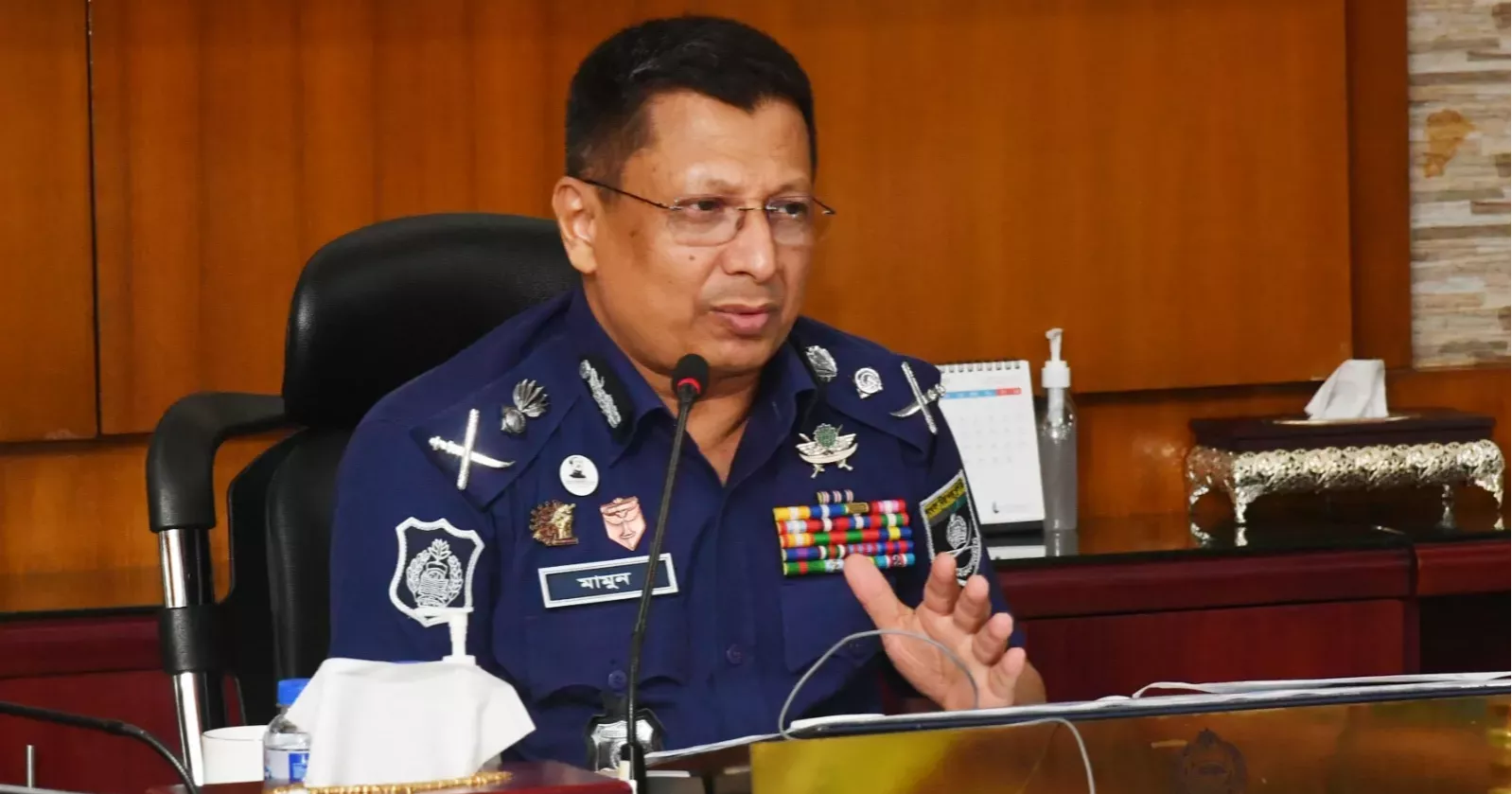 Police possesses the capability to address any forthcoming challenges: IGP Mamun