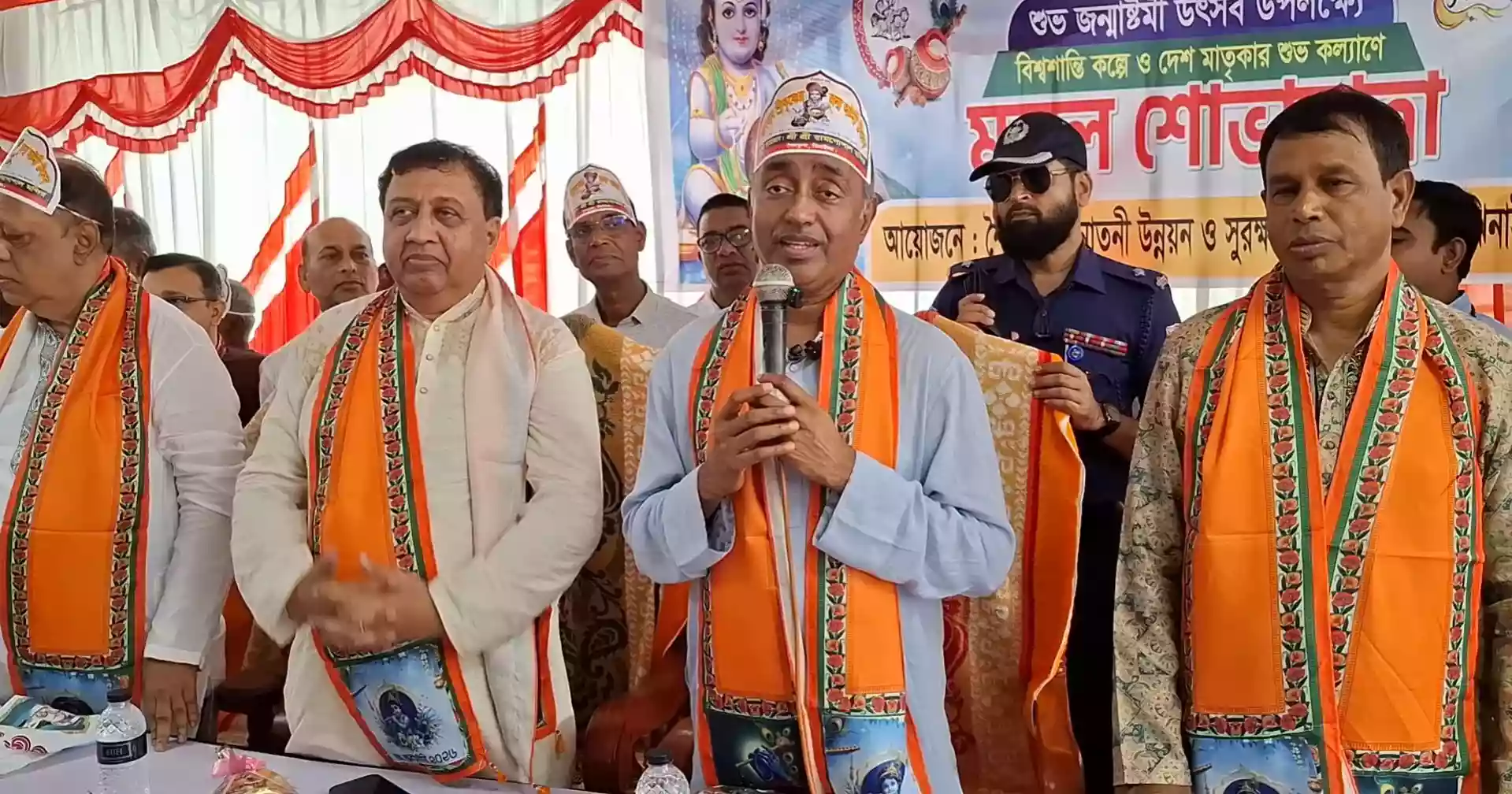 Asaduzzaman urges Hindu community to unite against injustice, evil forces