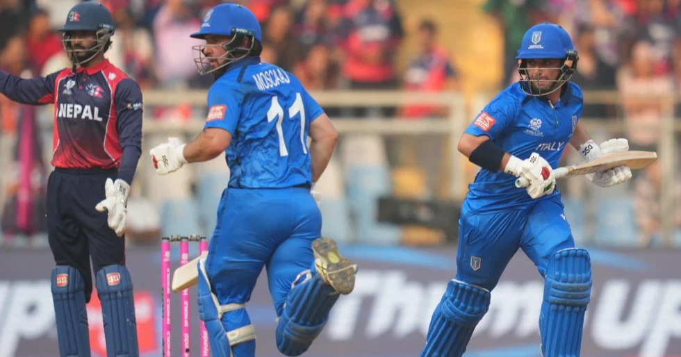 Italy stun Nepal for maiden T20 World Cup win; India, Sri Lanka unbeaten