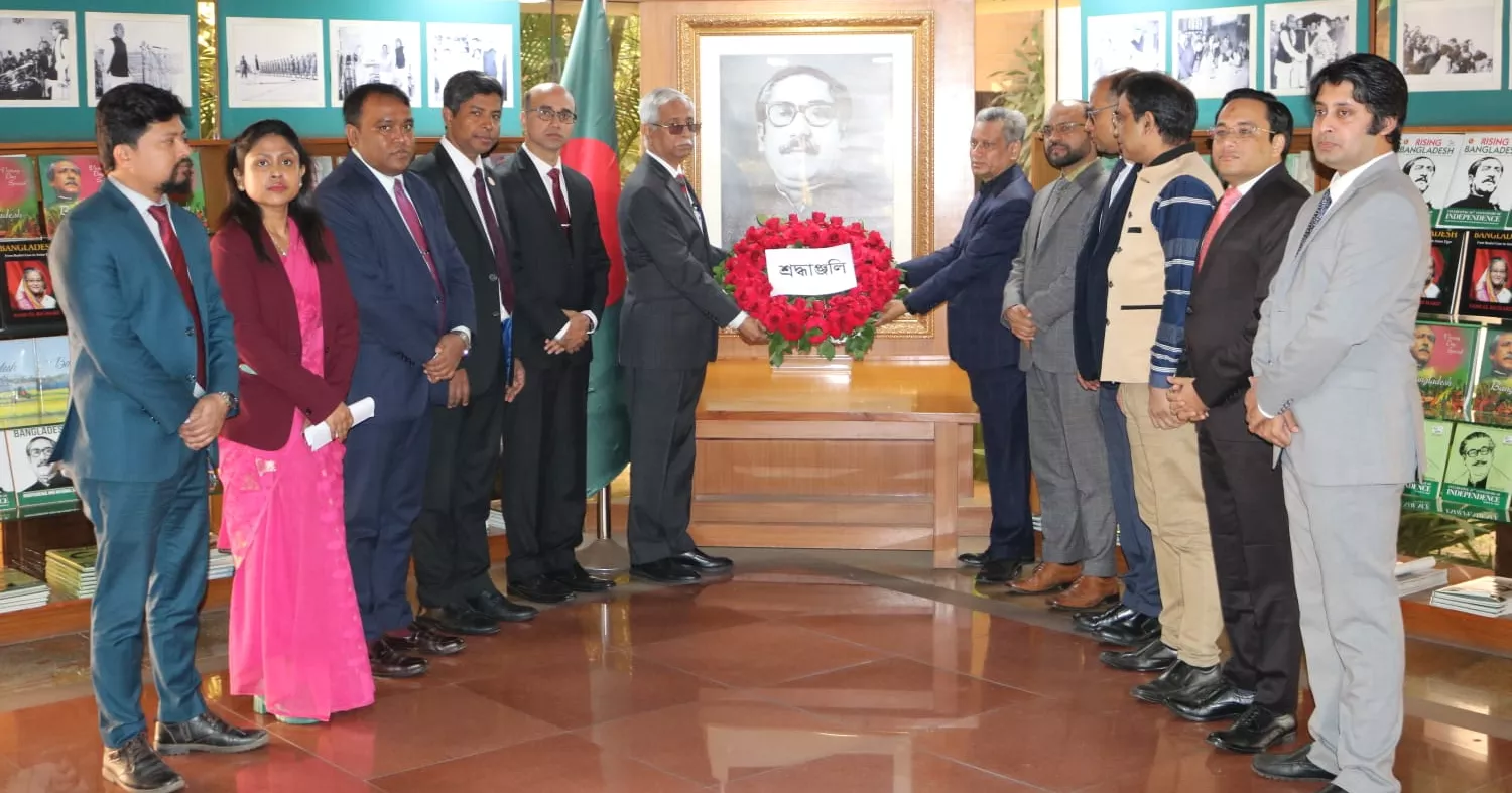 Historic 7th March observed at the Bangladesh High Commission in New Delhi