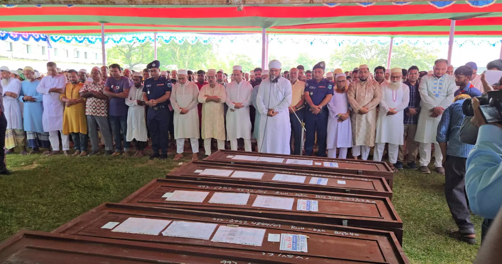 Saudi fire: Janaza held for seven Naogaon victims