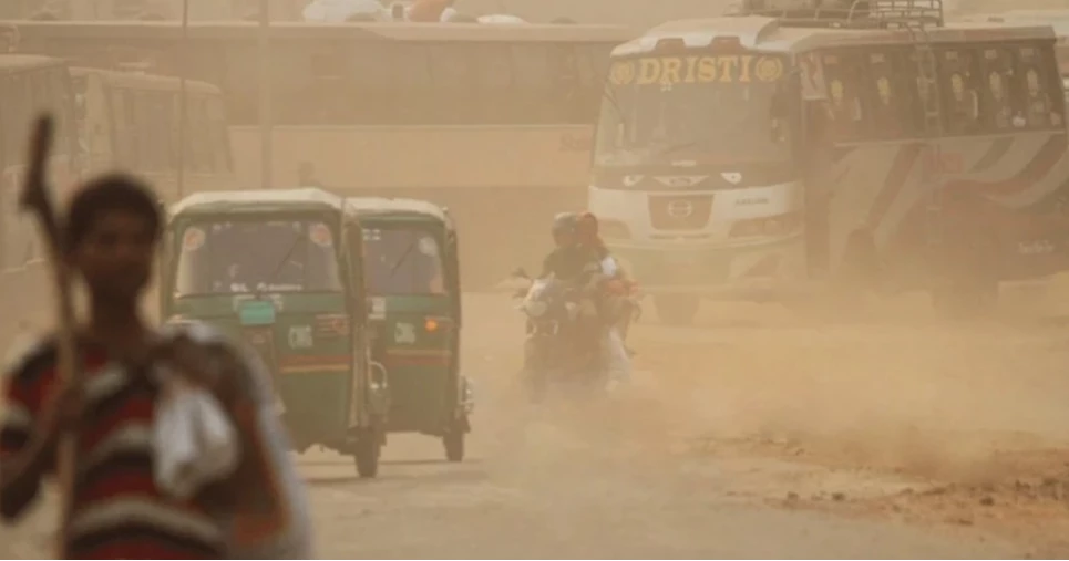 Dhaka’s air ‘unhealthy for sensitive groups’