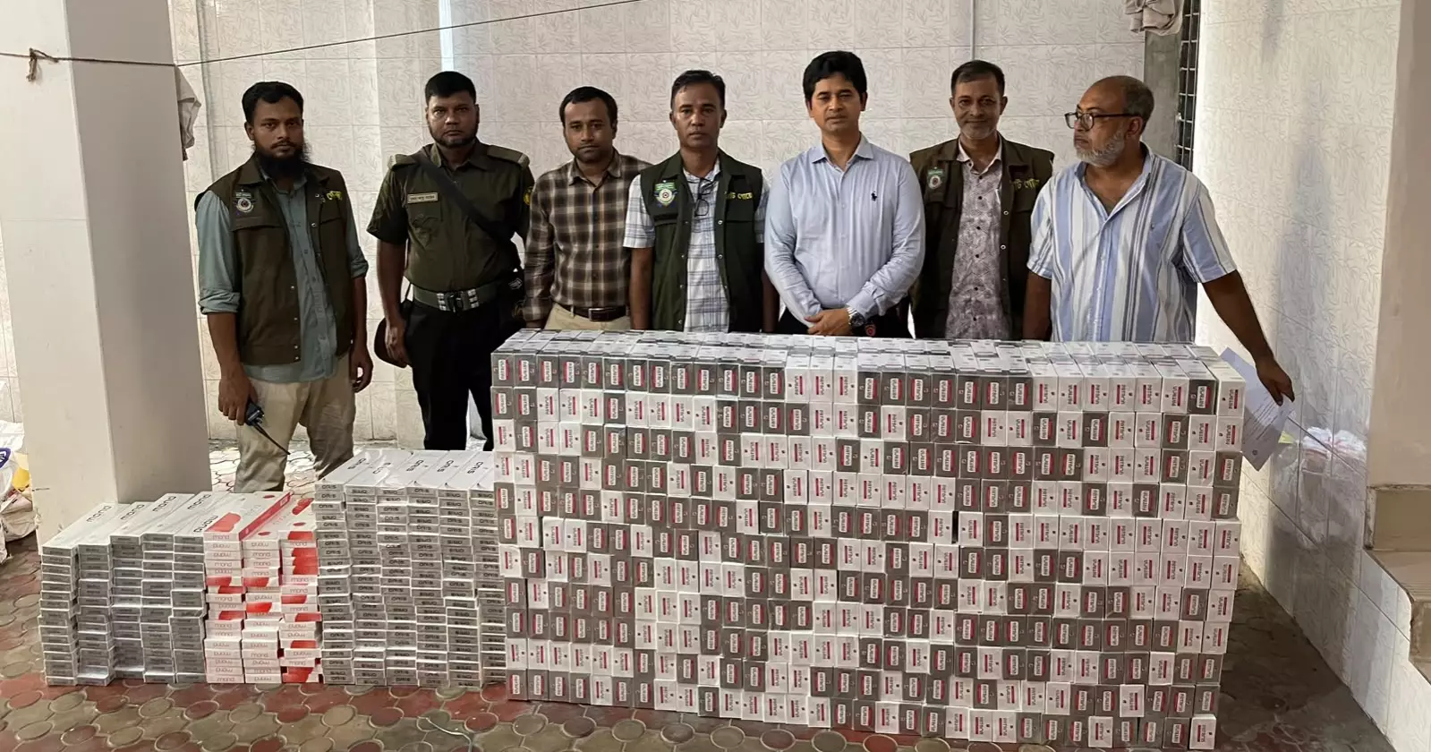 VAT intelligence seizes 316,400 illegally imported cigarettes