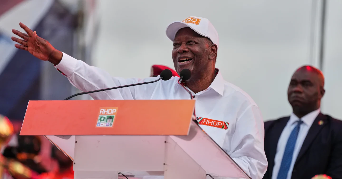 Ivory Coast votes as Ouattara seeks fourth term amid opposition ban