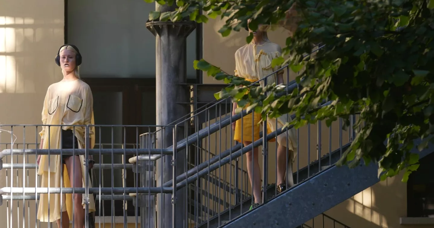 Liberatore turns Milan runway into call for awareness amid global chaos