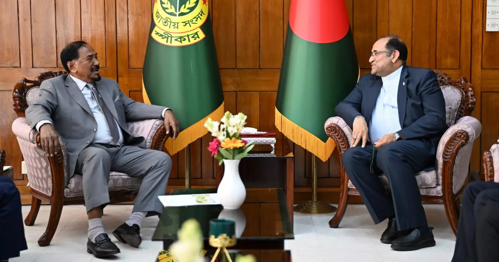 Iranian envoy seeks Speaker’s support for direct flights between Dhaka and Tehran