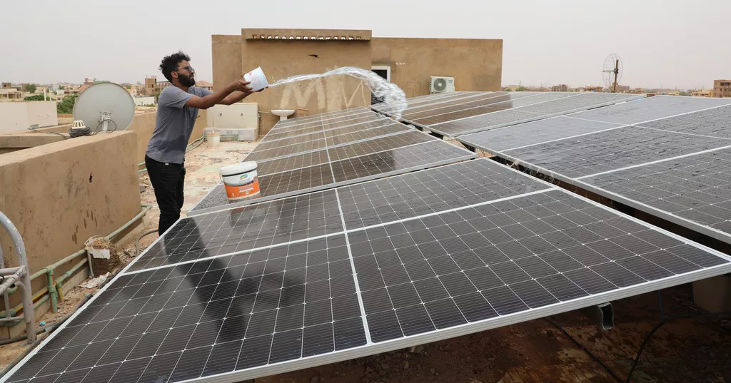 Sudan's power crisis drives solar push, but high costs keep many out