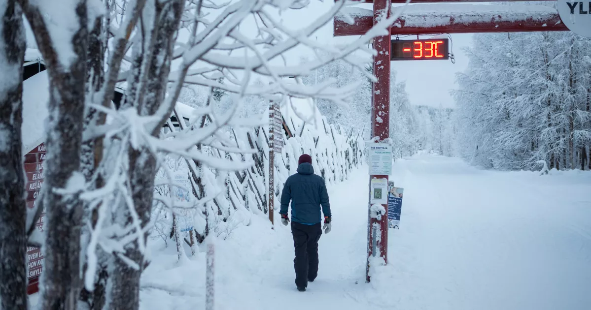 Stranded Frigid Thousands stranded in northern Finland as severe cold disrupts flights
