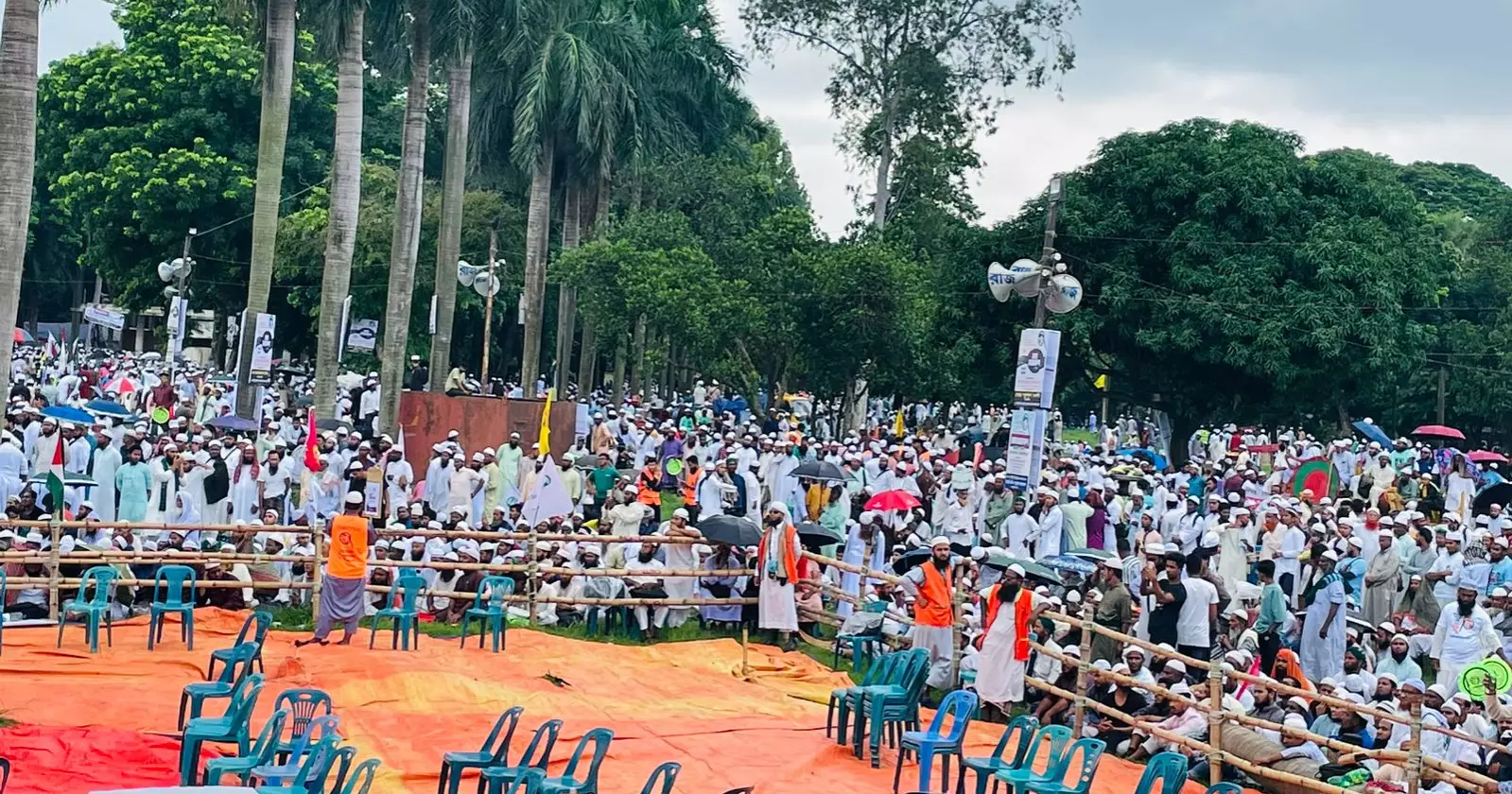 First session of Islami Andolan’s grand rally begins